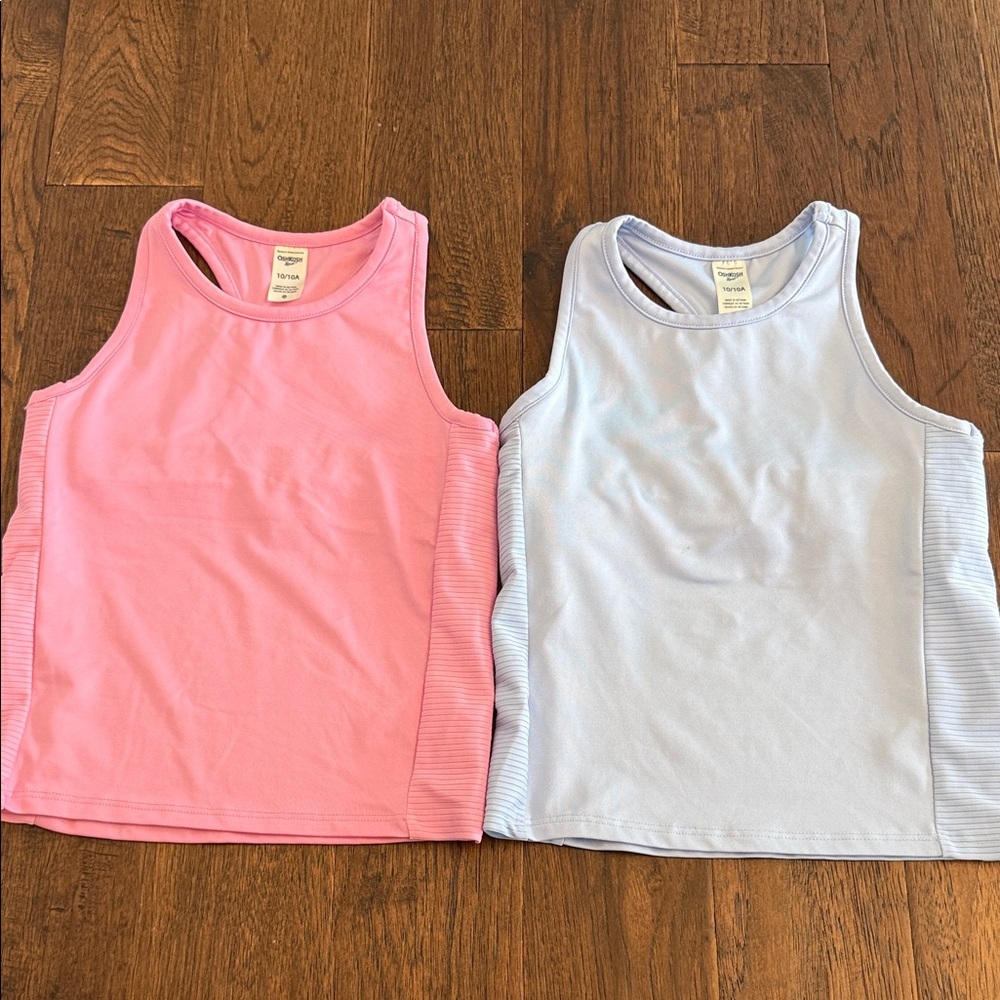 OshKosh Set Pink and Blue Kids Athletic Top